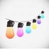 Warm White Wi-Fi & Bluetooth Smart Outdoor String Lights with RGBIC Technology [Energy Class F]